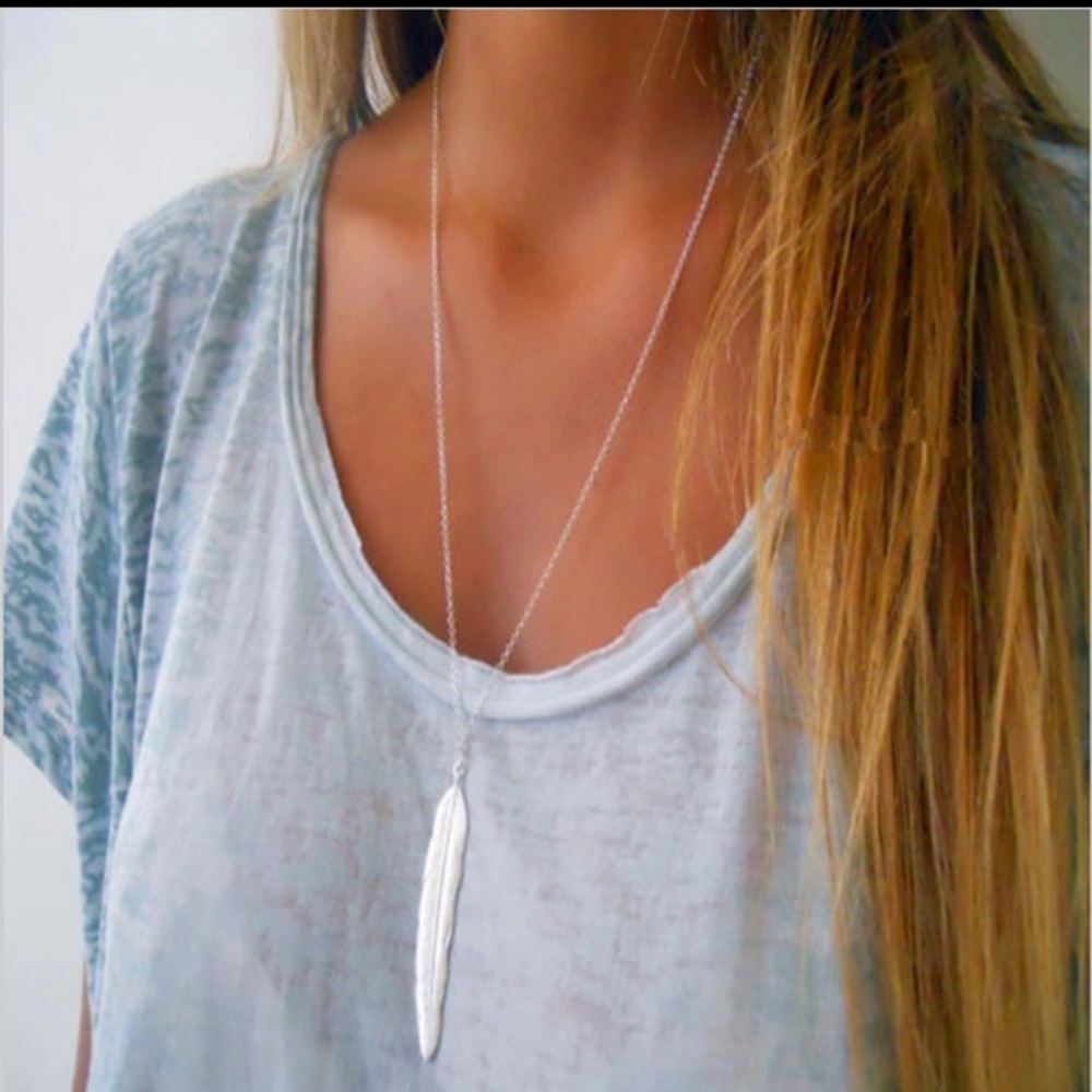 NEW Feather Necklace
